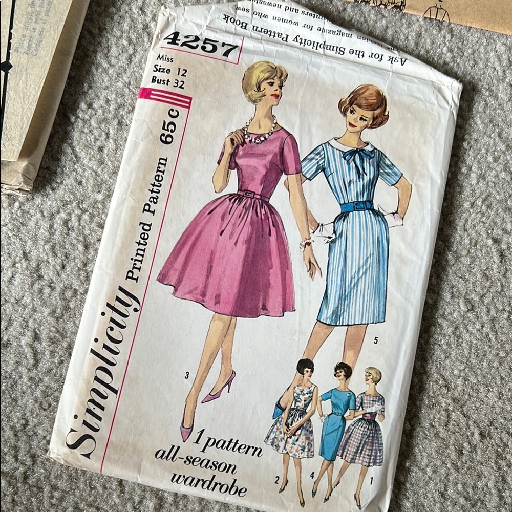 Vintage Sewing Pattern for Dresses